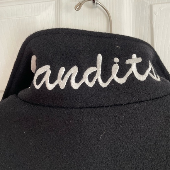 Bandits Ice hockey leather bomber jacket - Picture 12 of 14